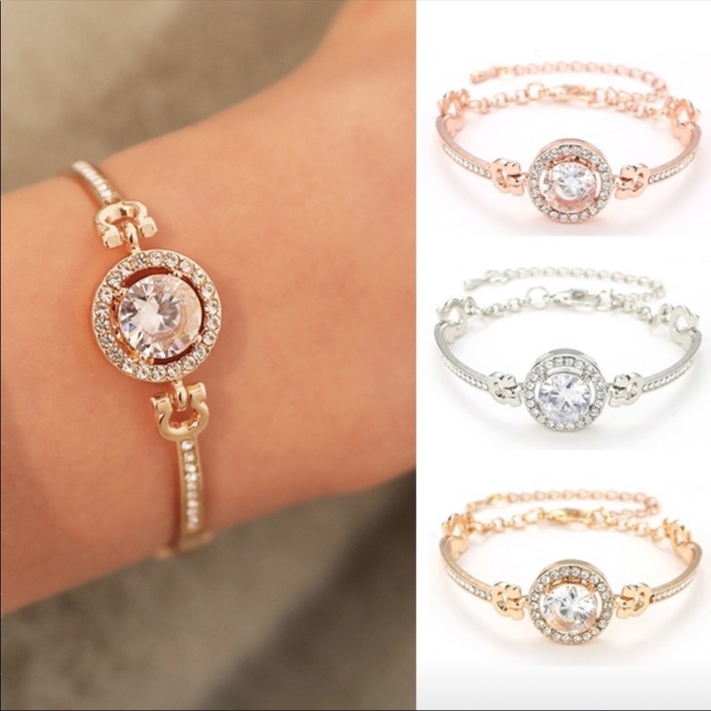 Joker Simple temperament nobleflash drill bracelet